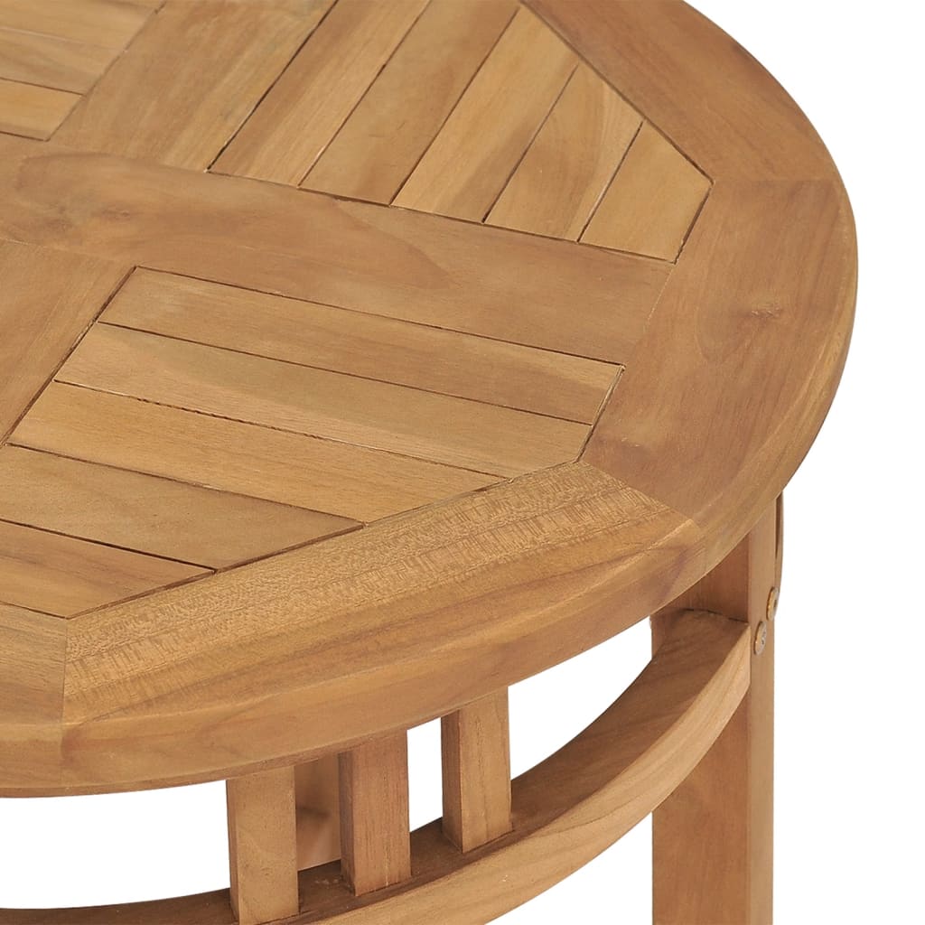 Bistro Table Ø60x75.5 cm Solid Teak Wood