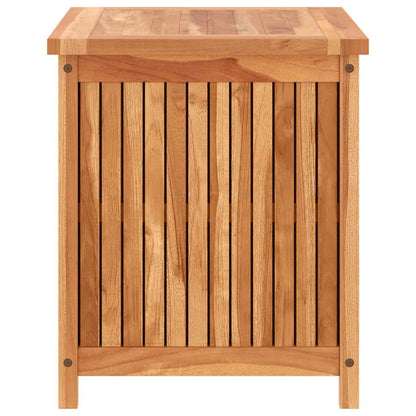 Patio Storage Box 23.6"x19.7"x22.8" Solid Wood Teak