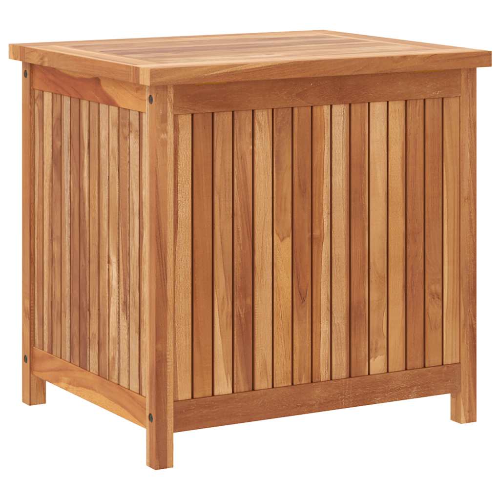 Patio Storage Box 23.6"x19.7"x22.8" Solid Wood Teak