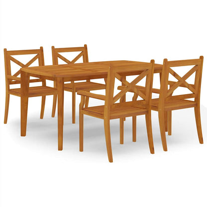 Garden Dining Set | Natural wood | Solid acacia wood | Standard | Durable