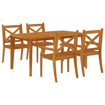 Garden Dining Set | Natural wood | Solid acacia wood | Standard | Durable