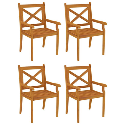 Garden Dining Set | Natural wood | Solid acacia wood | Standard | Durable
