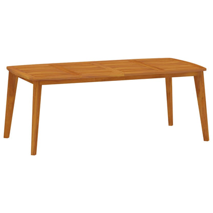 Garden Dining Set | Brown | Solid Acacia Wood with an Oiled Finish