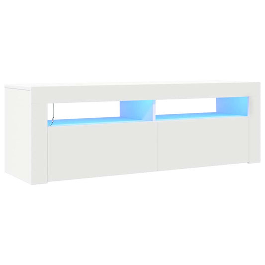 TV Cabinet | White | Engineered Wood | Medium | TV Cabinet | Rectangular