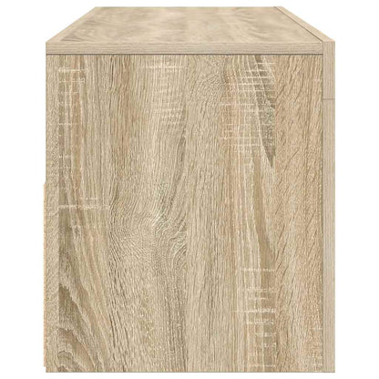 TV Cabinet with LED Lights Sonoma Oak 120x35x40 cm