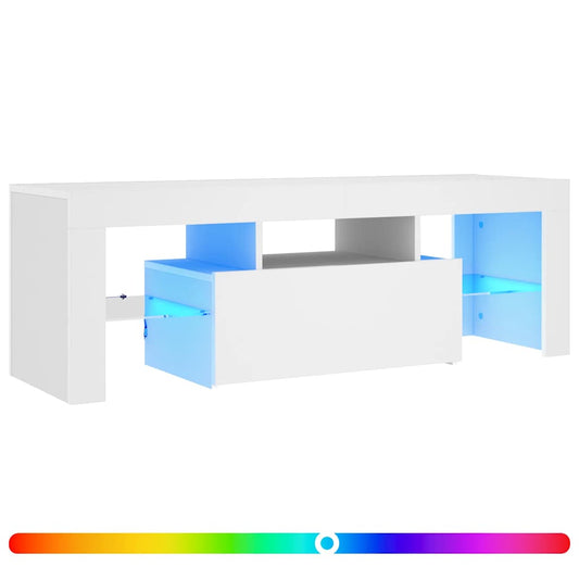 TV Cabinet | White | Engineered wood | Medium | TV Cabinet | Rectangular
