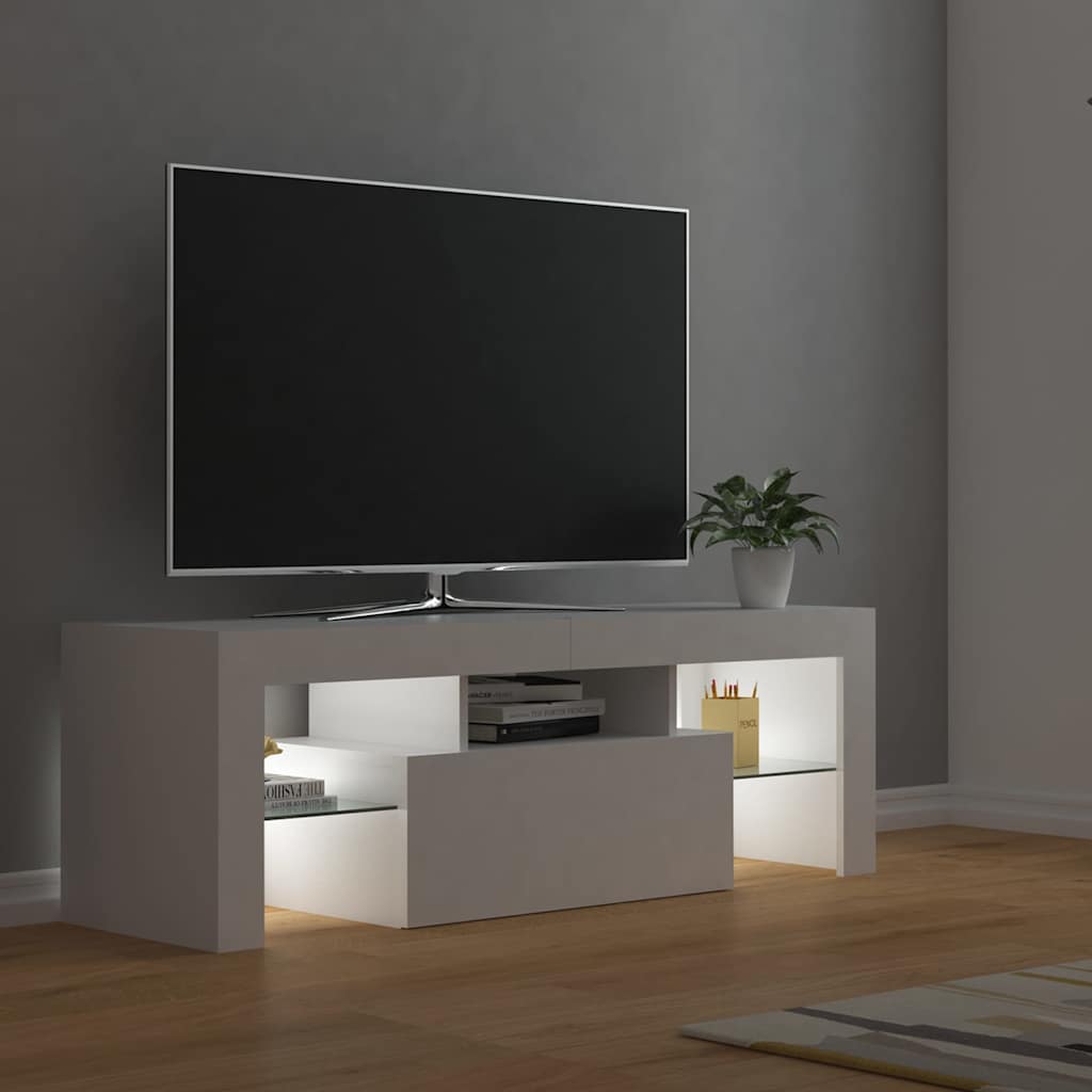 TV Cabinet | White | Engineered wood | Medium | TV Cabinet | Rectangular