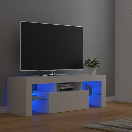 TV Cabinet | White | Engineered wood | Medium | TV Cabinet | Rectangular