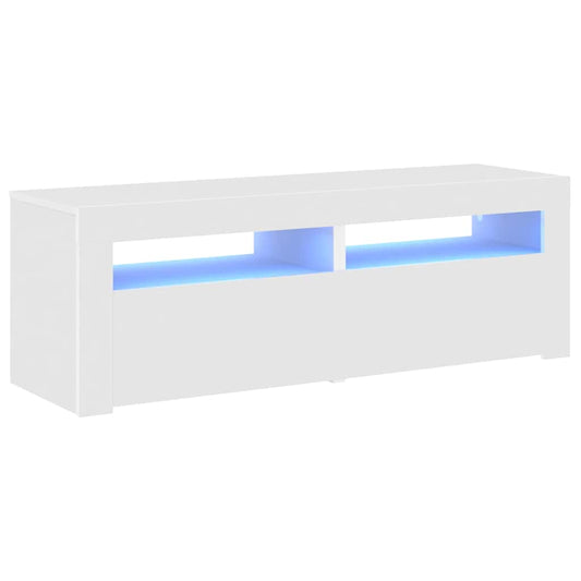 TV Cabinet | White | Engineered wood | 120 cm | TV Cabinet | Rectangular