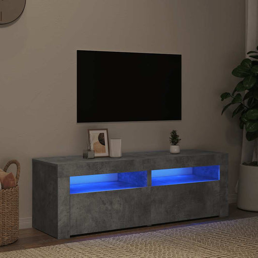 TV Cabinet | Concrete grey | Engineered wood | Standard | TV Cabinet