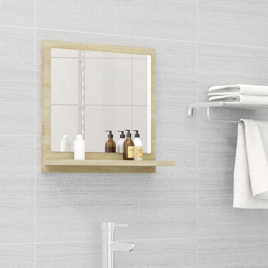 Mirror | Sonoma oak | Engineered wood, acrylic | Small | Mirror | Mirror