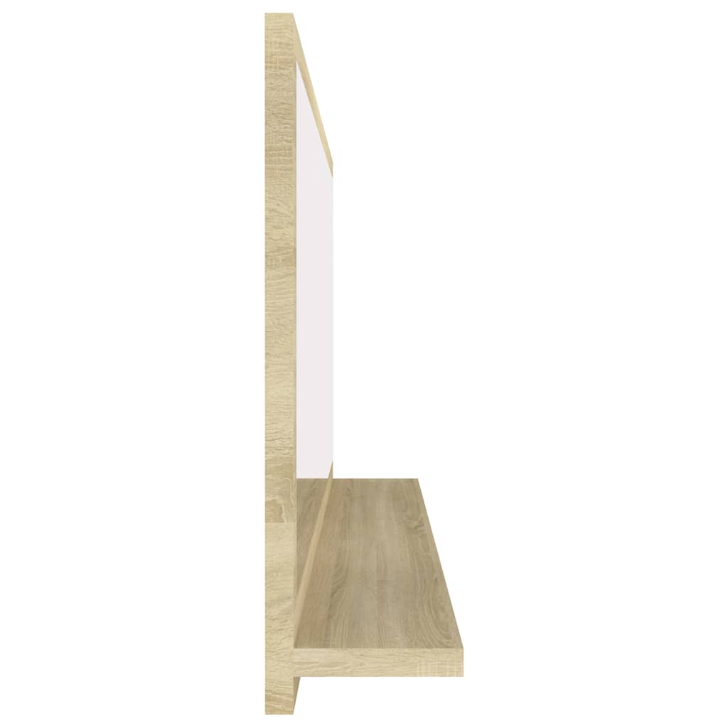Mirror | Sonoma oak | Engineered wood | 90 x 10.5 x 37 cm | Wall mounting
