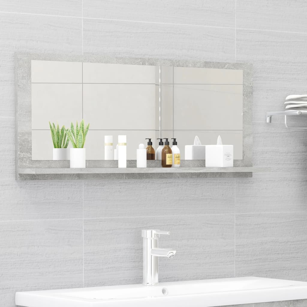 Mirror | Concrete grey | Engineered wood, acrylic | Large
