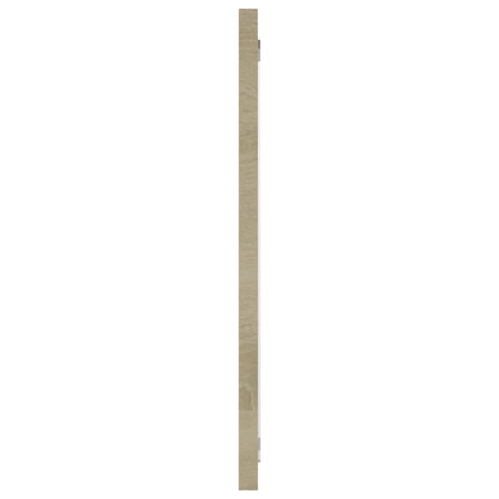 Bathroom Mirror Sonoma Oak 100x1.5x37 cm Engineered Wood
