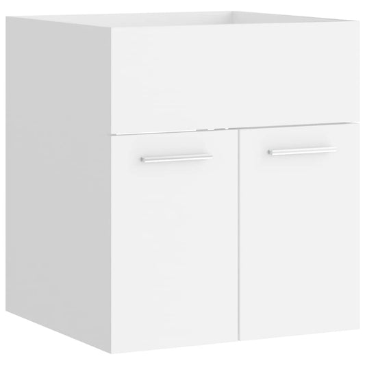 Sink Cabinet White 41x38.5x46 cm Engineered Wood