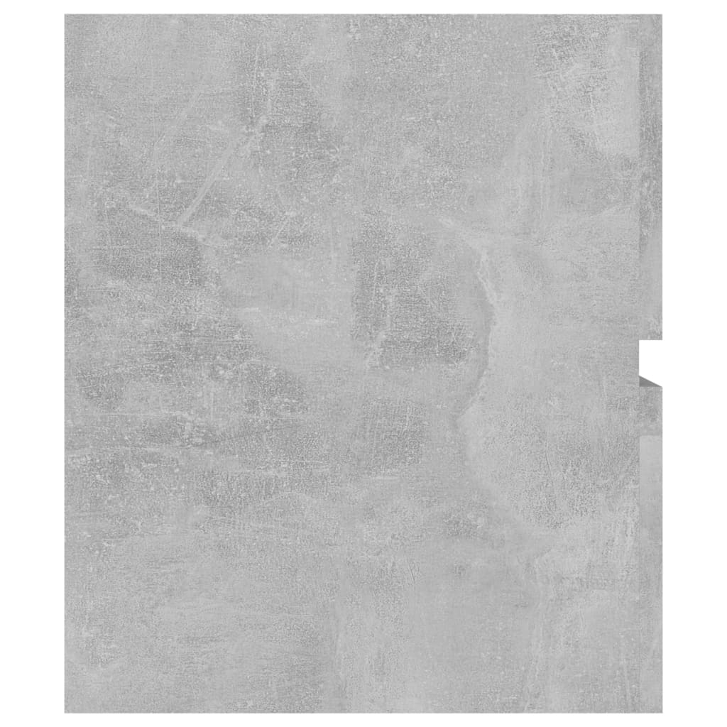 Sink Cabinet | Concrete grey | Engineered wood | 100x38.5x45 cm