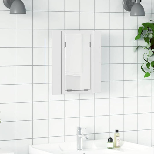Led Mirror Cabinet | White | Engineered wood, Acrylic | 40x12x45 cm