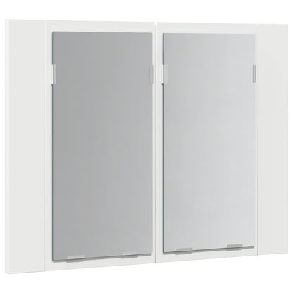 Led Mirror Cabinet | White | Engineered wood, Acrylic | Compact