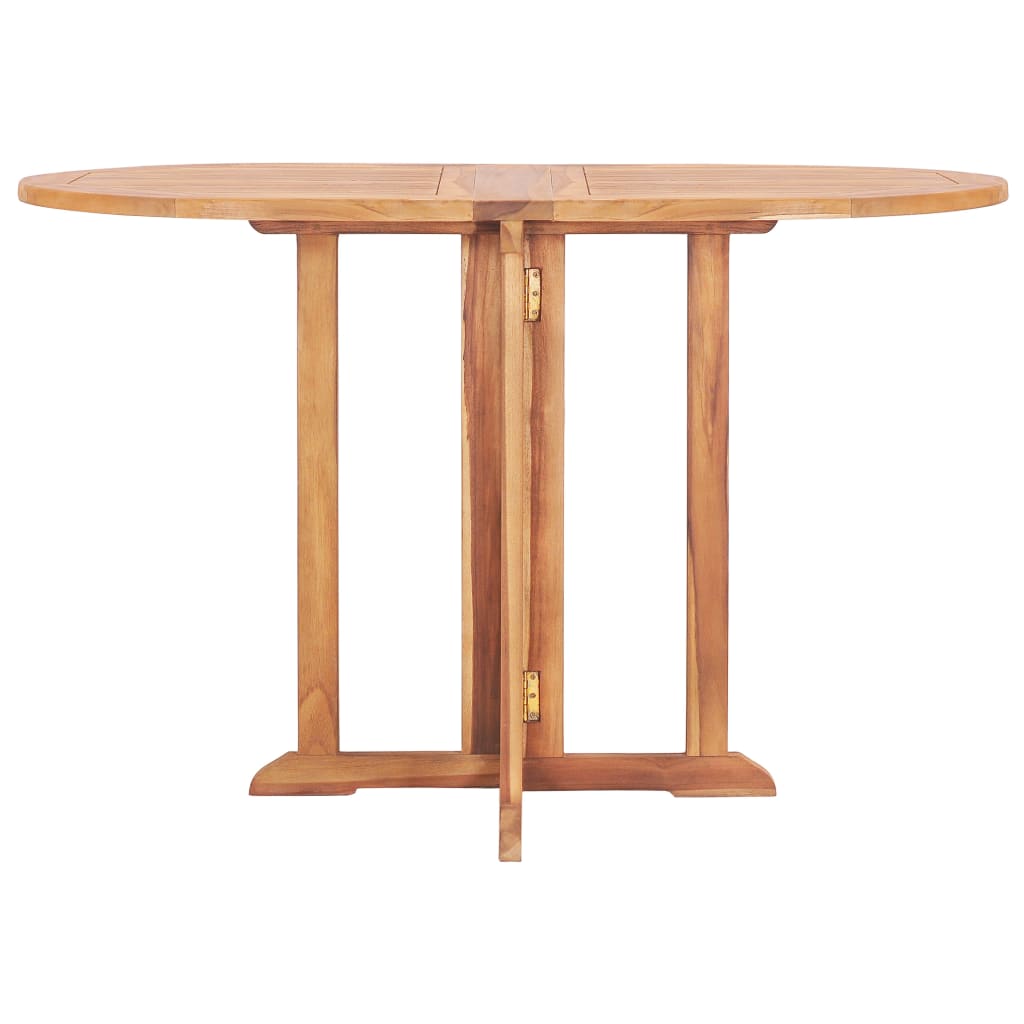 Outdoor Dining Set | Natural Teak | Solid teak wood | Medium | Foldable