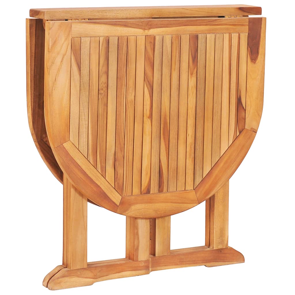 Outdoor Dining Set | Natural Teak | Solid teak wood | Medium | Foldable
