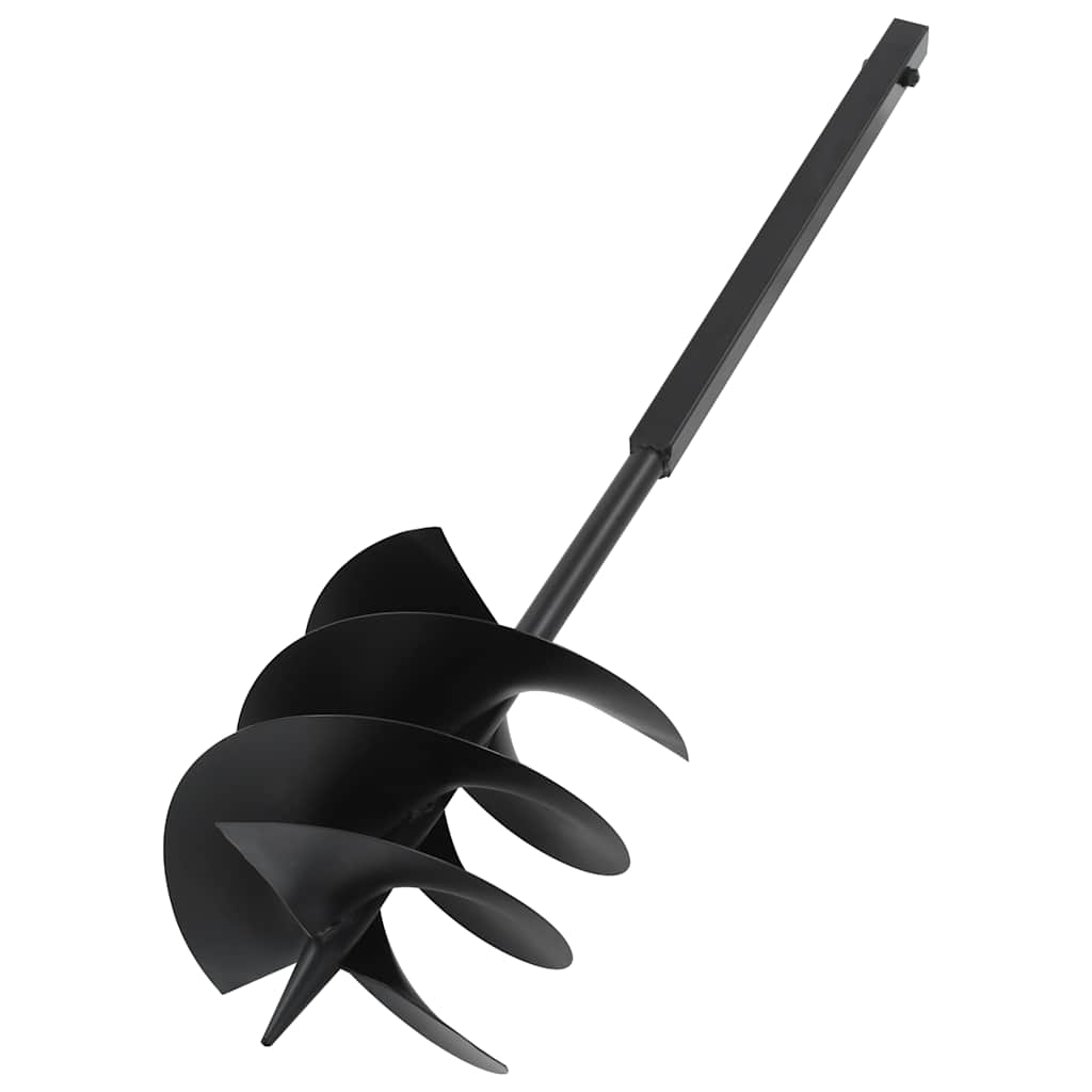 Ground Drill with Handle 250 mm with Extension Tube 8 m Steel