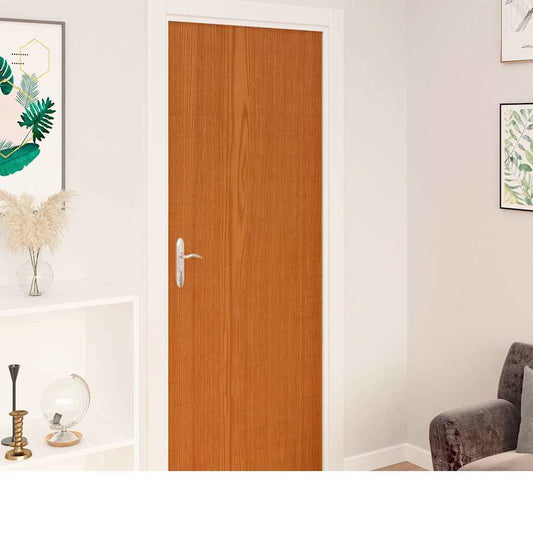 Door Film | Set of 4 | Light Oak | PVC | 210 x 90 cm