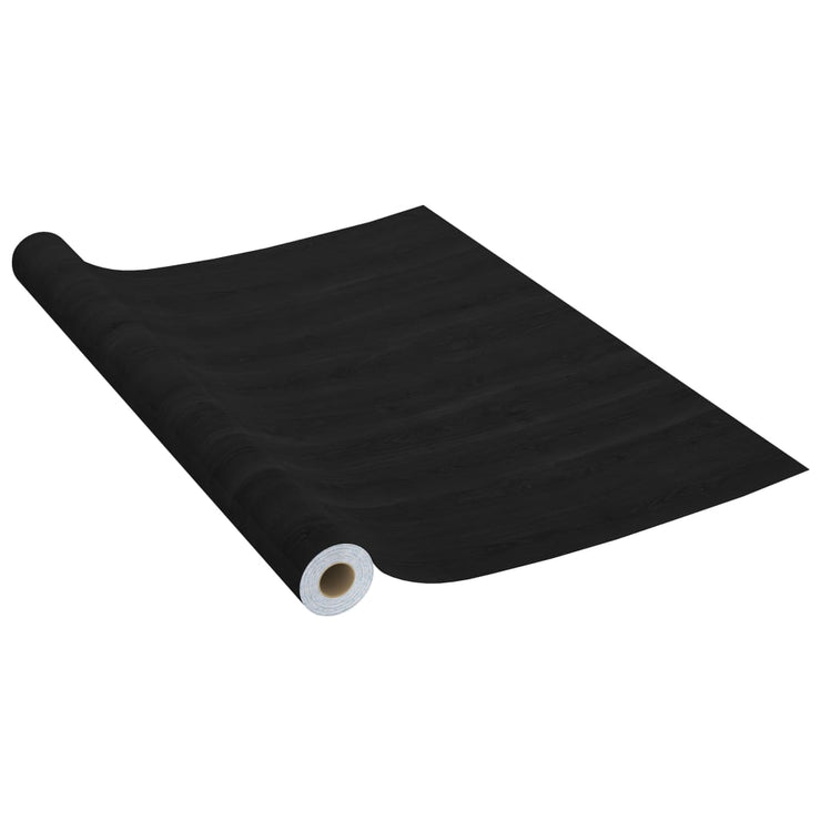 Self-adhesive Furniture Films 2 pcs Dark Wood 500x90 cm PVC