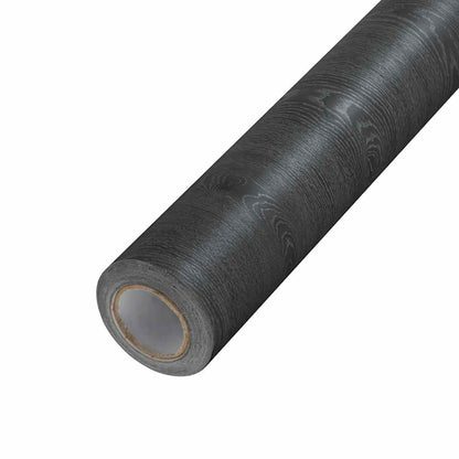 Self-adhesive Furniture Films 2 pcs Dark Wood 500x90 cm PVC