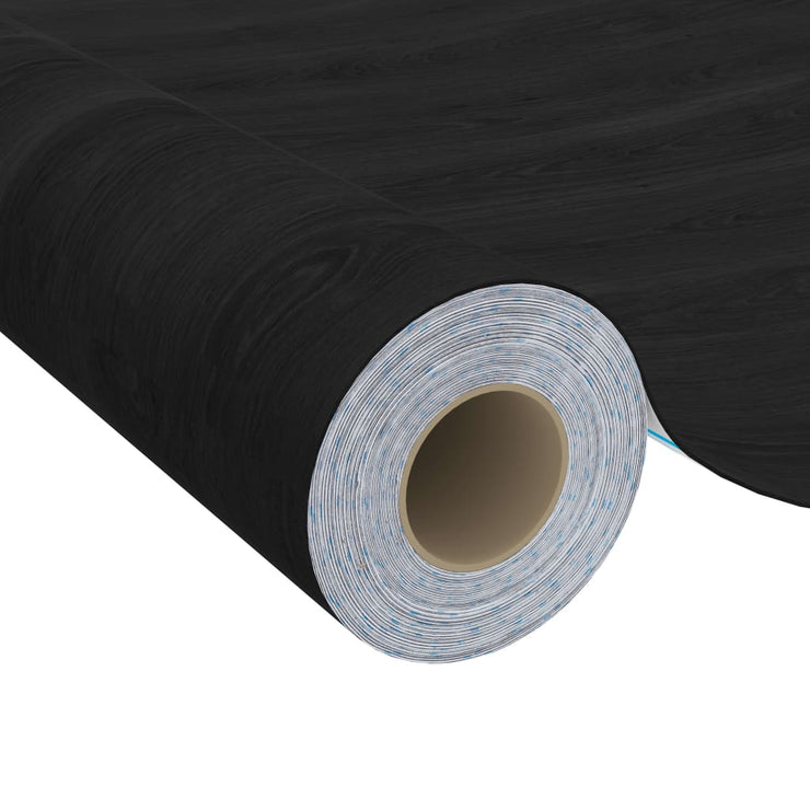 Self-adhesive Furniture Films 2 pcs Dark Wood 500x90 cm PVC