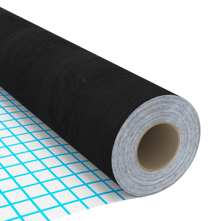 Self-adhesive Furniture Films 2 pcs Dark Wood 500x90 cm PVC