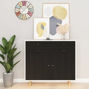 Self-adhesive Furniture Films 2 pcs Dark Wood 500x90 cm PVC