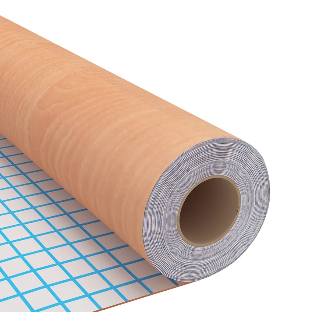 Self-adhesive Furniture Films 2 pcs Japanese Oak 500x90 cm PVC