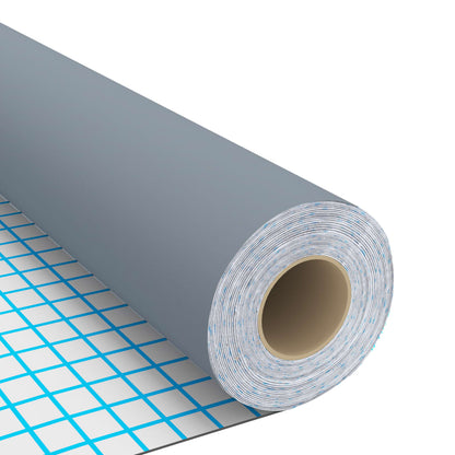 Self-adhesive Furniture Films 2 pcs Grey 500x90 cm PVC