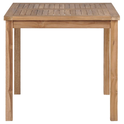 Garden Dining Set | Warm Teak | Fine sanded teak hardwood | Medium