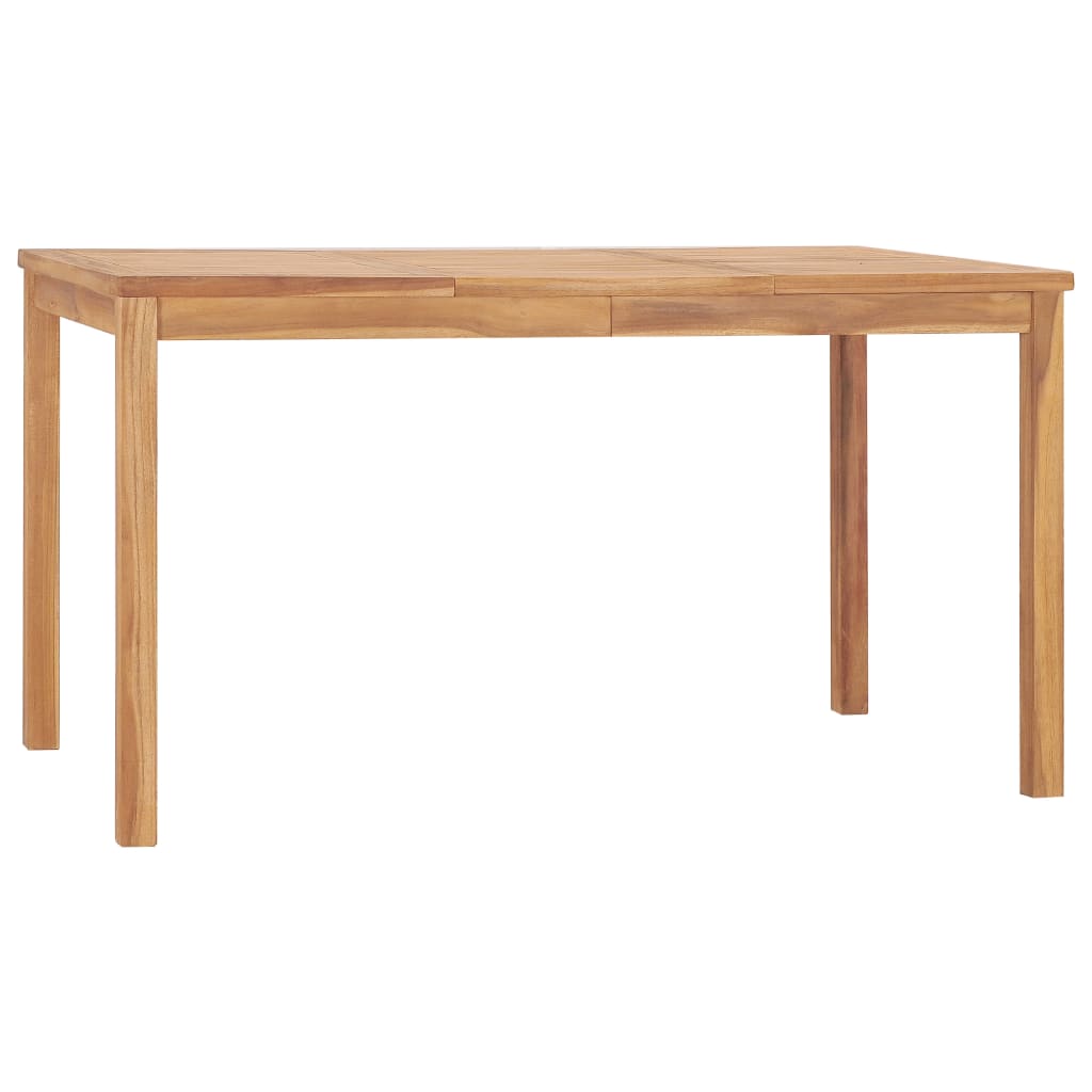 Garden Dining Set | Warm teak | Solid teak wood | Large | Durable