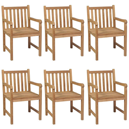 Garden Dining Set | Natural Teak | Fine sanded teak hardwood