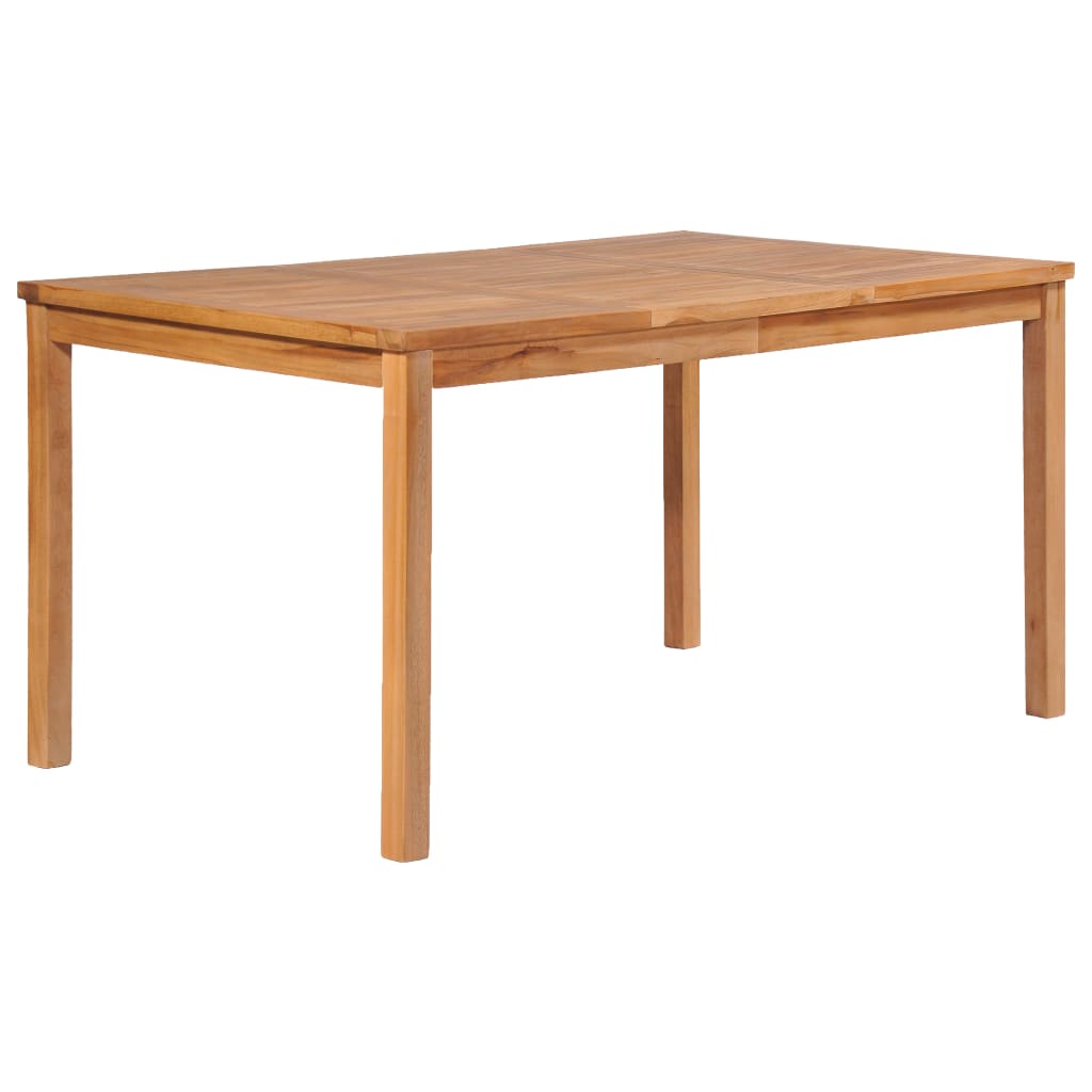 Garden Dining Set | Warm Natural Teak | Solid Teak Wood | Durable