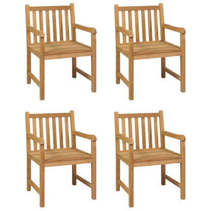 Garden Dining Set | Warm Wood Finish | Solid Teak Wood | Medium | Durable