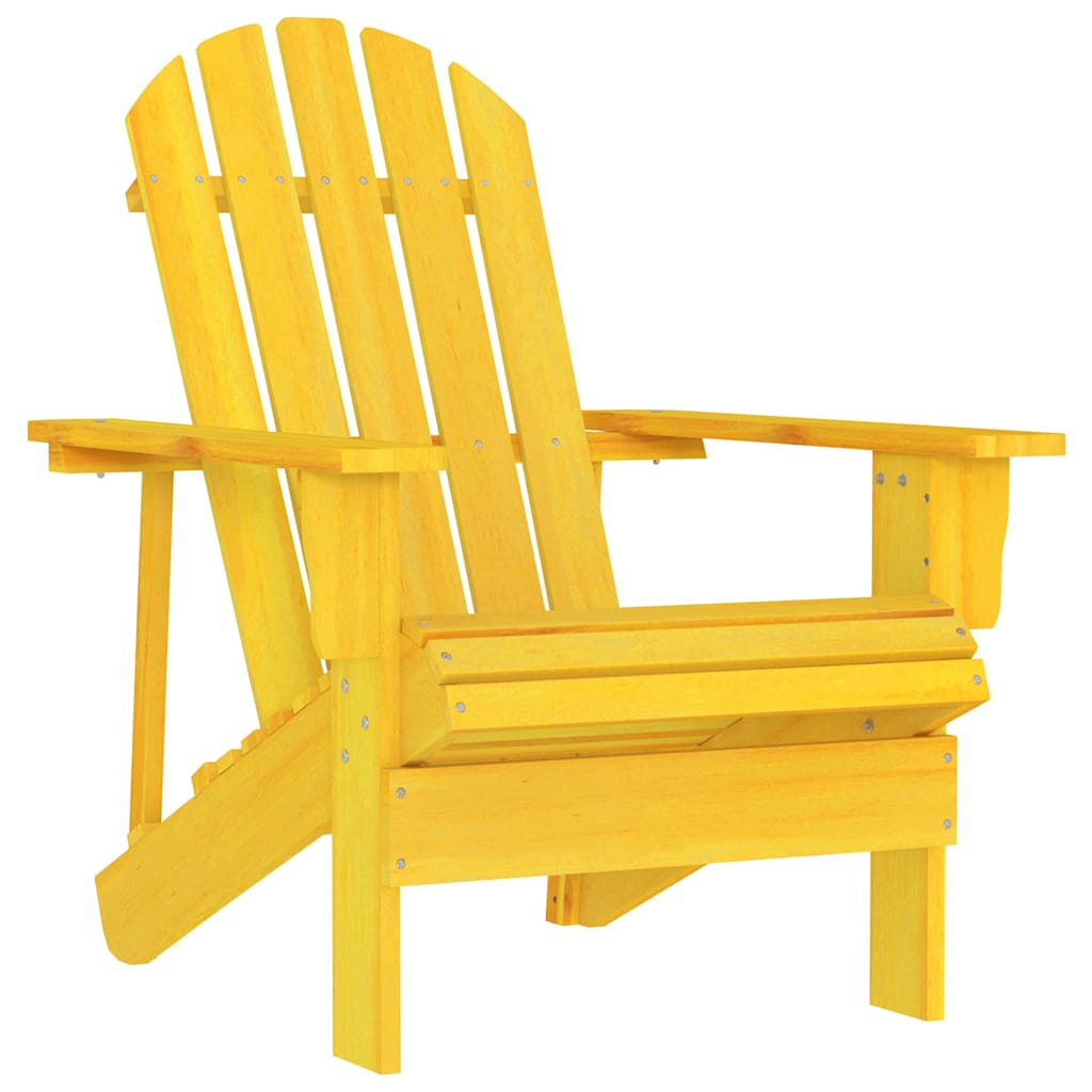 Garden Chair | Yellow | Solid fir wood | Standard | Durable