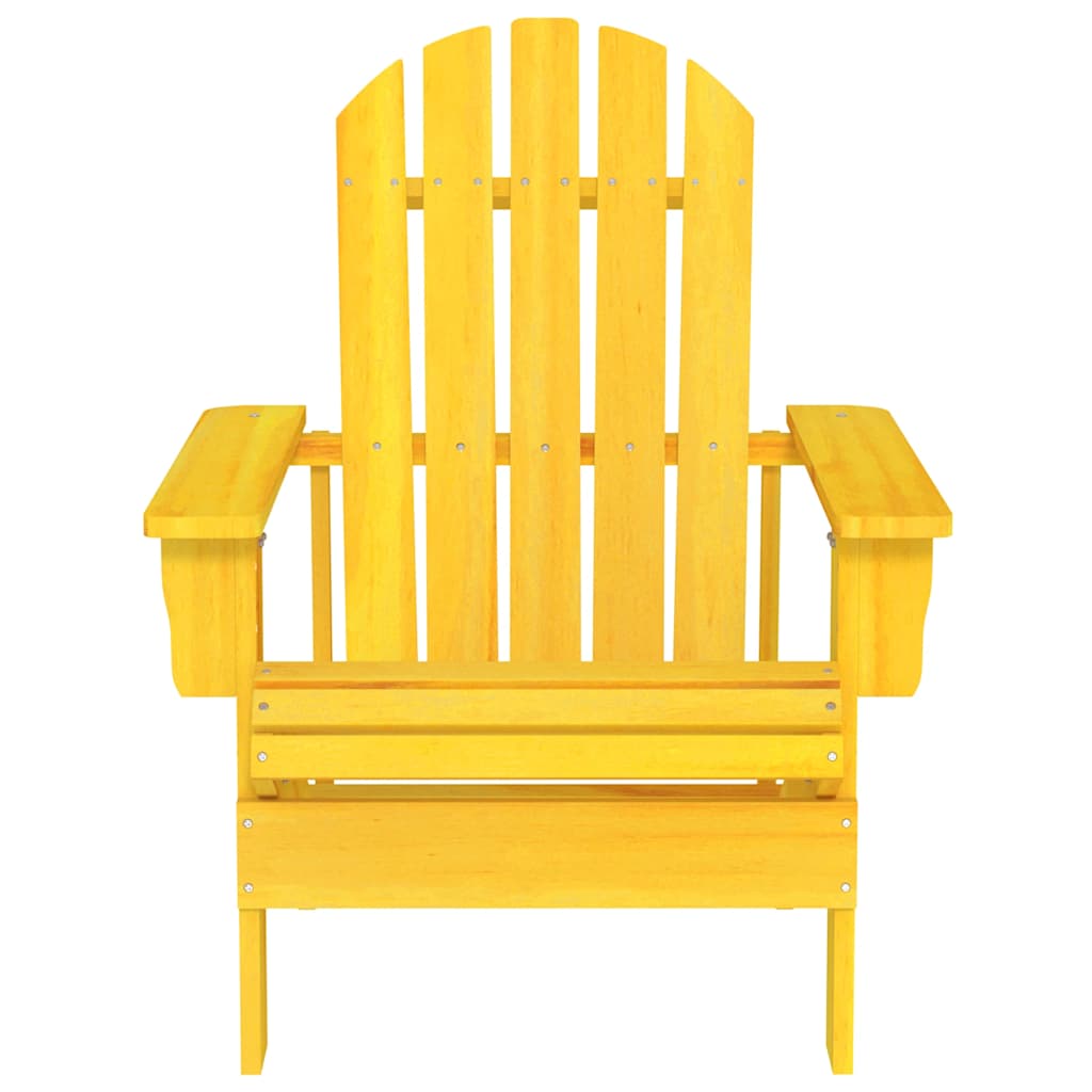 Garden Chair | Yellow | Solid fir wood | Standard | Durable