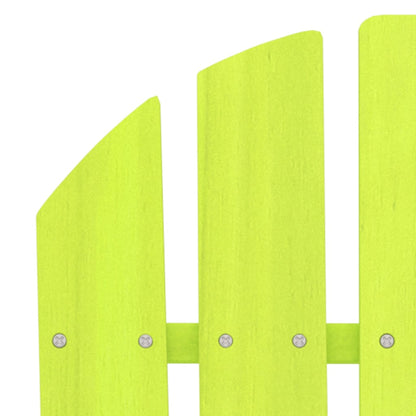 Garden Chair | Green | Solid Fir Wood | Large |  Ergonomic