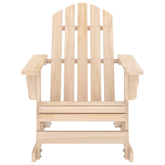 Garden Adirondack Rocking Chair Solid Fir Wood