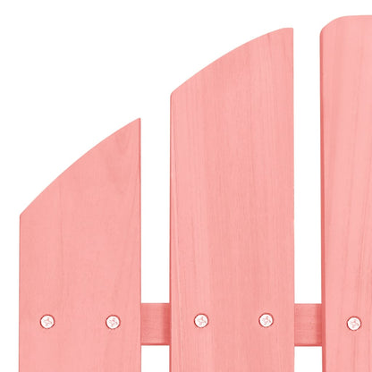 Garden Rocking Chair | Pink | Solid fir wood | Standard