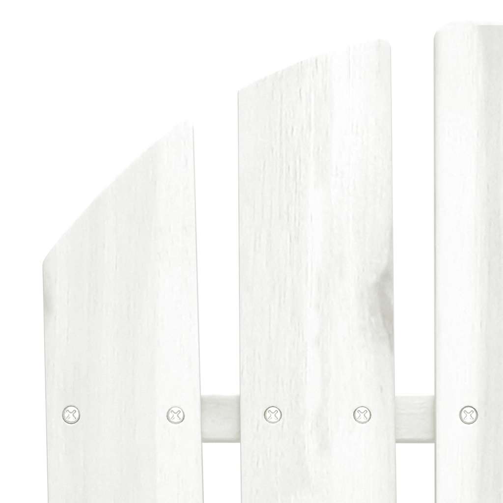 Garden Chair | White | Solid Fir Wood | 2-Seater | Durable