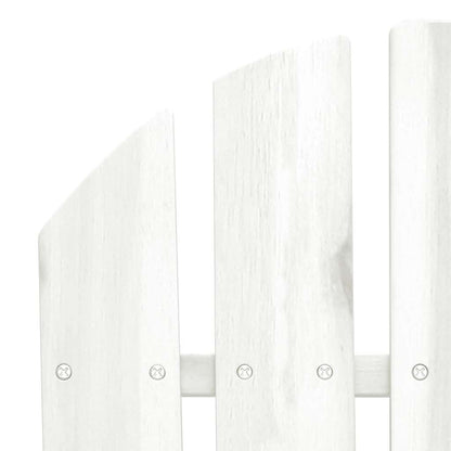 Garden Chair | White | Solid Fir Wood | 2-Seater | Durable