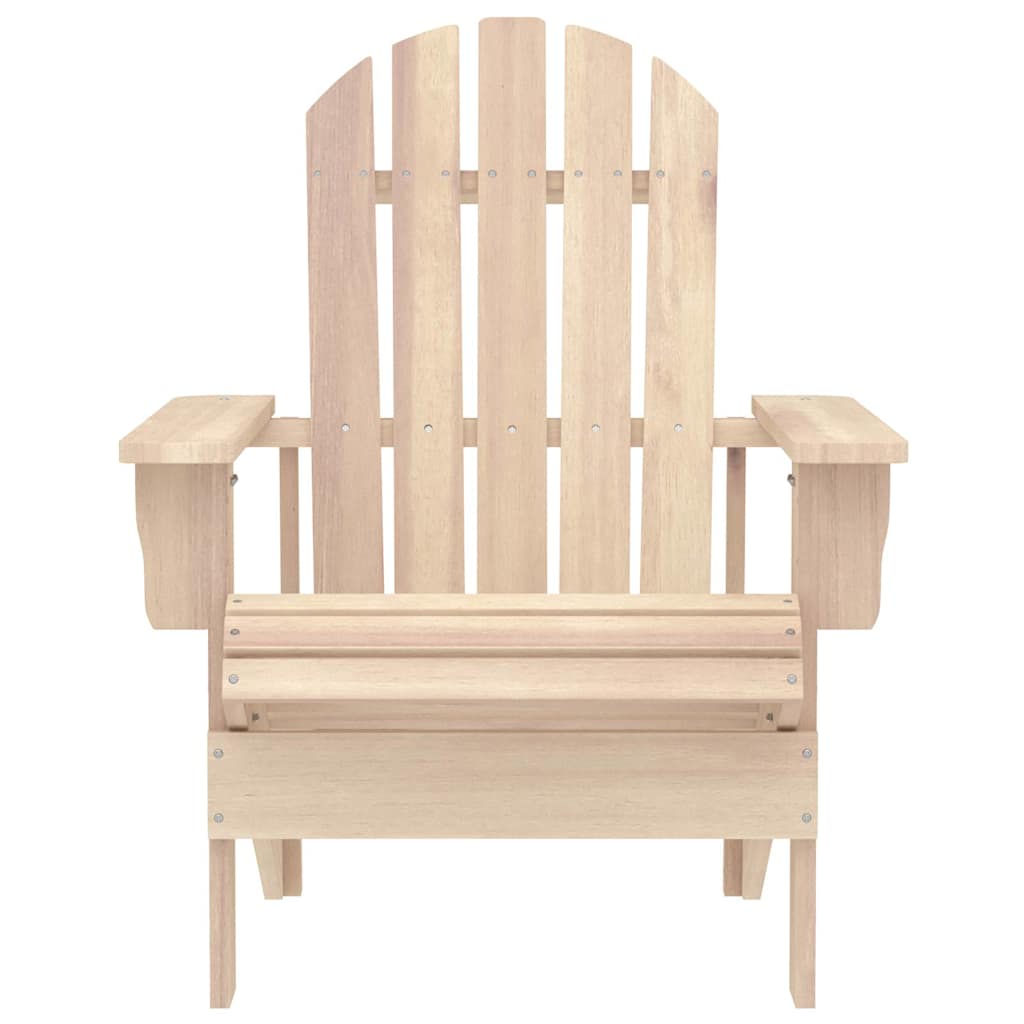 315922 vidaXL Garden Adirondack Chair with Table Solid Fir Wood