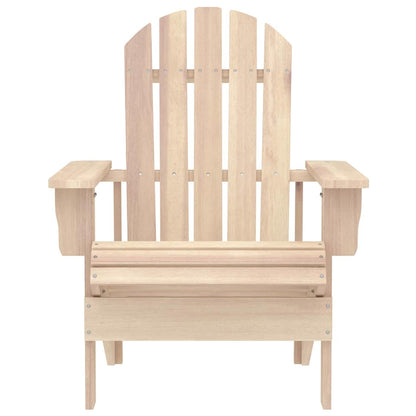 315922 vidaXL Garden Adirondack Chair with Table Solid Fir Wood