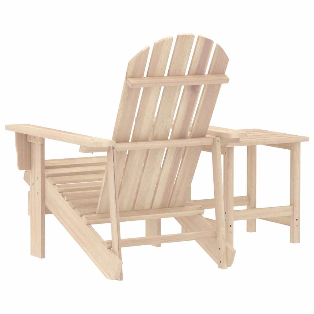 315922 vidaXL Garden Adirondack Chair with Table Solid Fir Wood