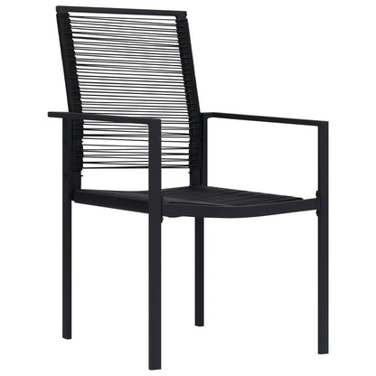 Dining Set | Black | Glass | Medium | Durable | Garden Dining Set