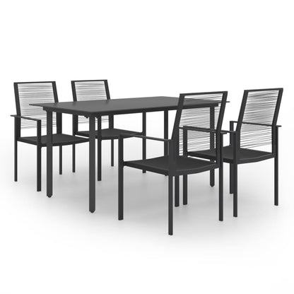 Dining Set | Black | Glass | Standard | Durable | Dining Set